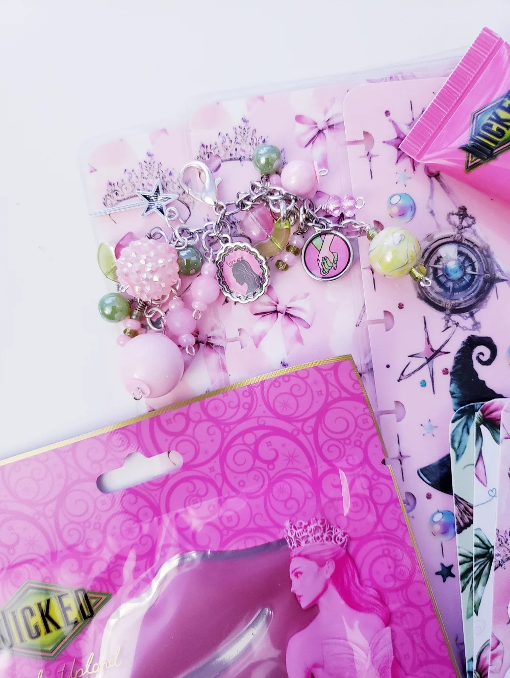 Wicked Cute Pink Happy Planner Mini Size Cover & Dashboard Set